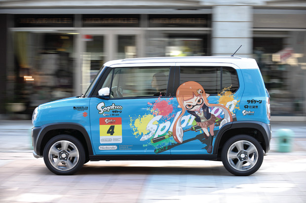 SUZUKI hustler x splatoon