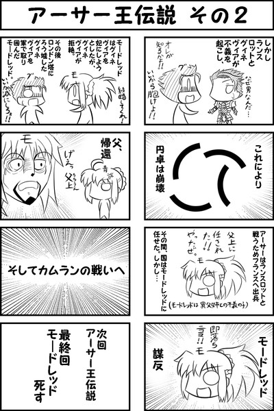 ぐだぐだ８コマ漫画・２