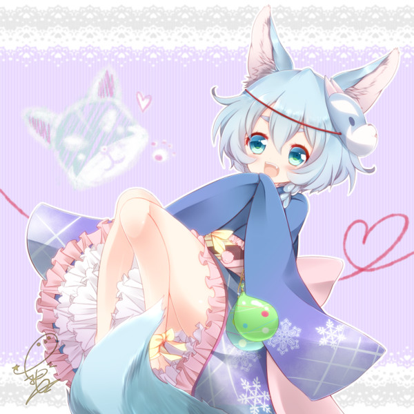 夏コヨミちゃん 白猫 夕凪もみじ さんのイラスト ニコニコ静画 イラスト