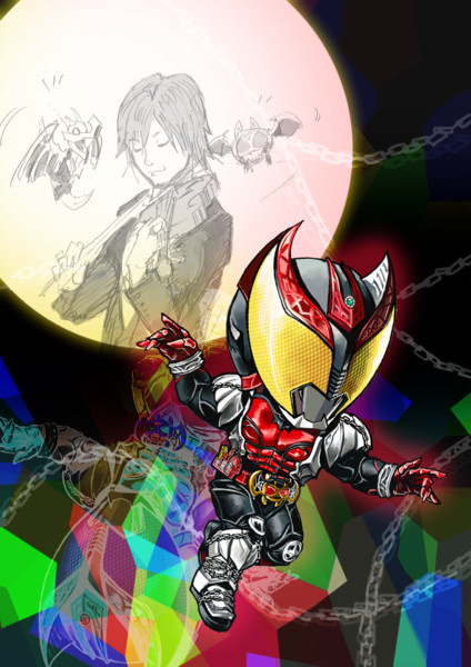 オール主役ライダー描く27 仮面ライダーキバ ニコニコ静画 イラスト