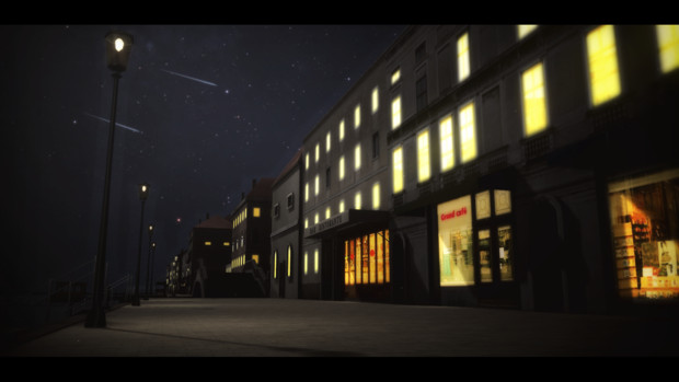 Mmd風景画祭 夜のネオ ヴェネツィア ほっしぃそら さんのイラスト ニコニコ静画 イラスト