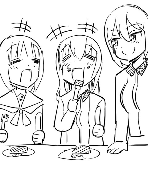 朝からハンバーグのエリカ ケム さんのイラスト ニコニコ静画 イラスト
