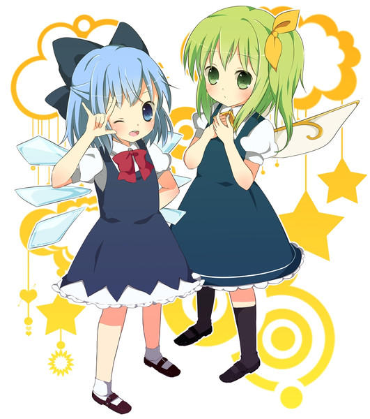 チルノと大ちゃん ぷりん さんのイラスト ニコニコ静画 イラスト