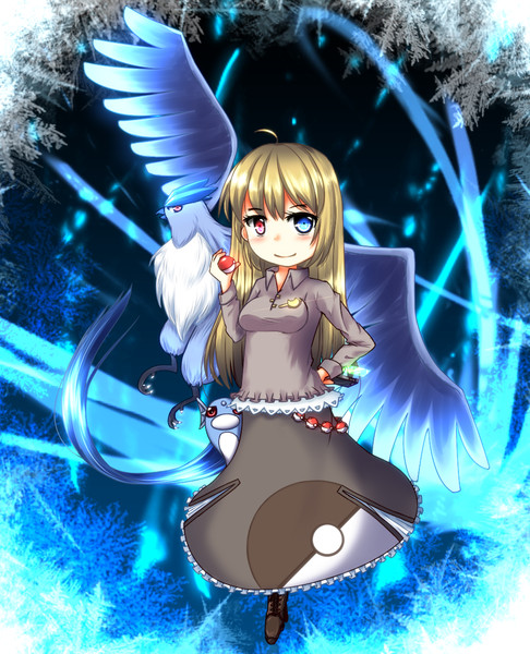 フォロワーさんからイメージもらって自分をポケモントレーナー化する Ru さんのイラスト ニコニコ静画 イラスト