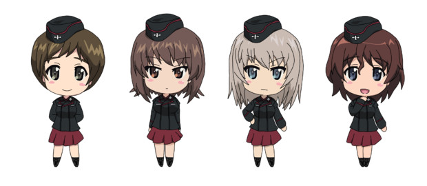 3分でわかるガルパン風黒森峰女学園 ふぅん S さんのイラスト ニコニコ静画 イラスト