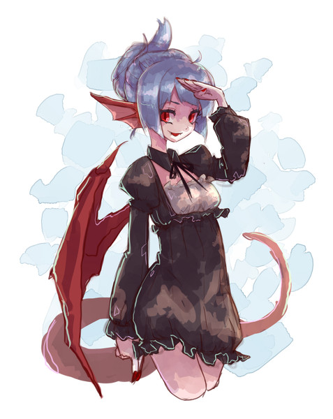 オリジナルドラゴン娘 万休 万事休す さんのイラスト ニコニコ静画 イラスト