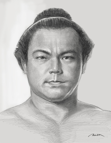 追悼似顔絵 元横綱千代の富士 九重親方 Masa さんのイラスト ニコニコ静画 イラスト