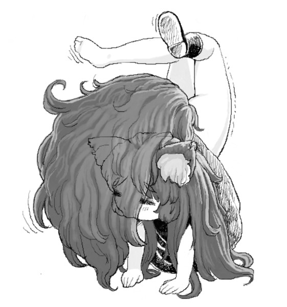 逆立ち影狼たん 呼無木 さんのイラスト ニコニコ静画 イラスト