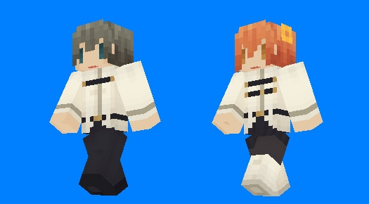 【Minecraft】ぐだーずスキン・サンプル【FateGO】