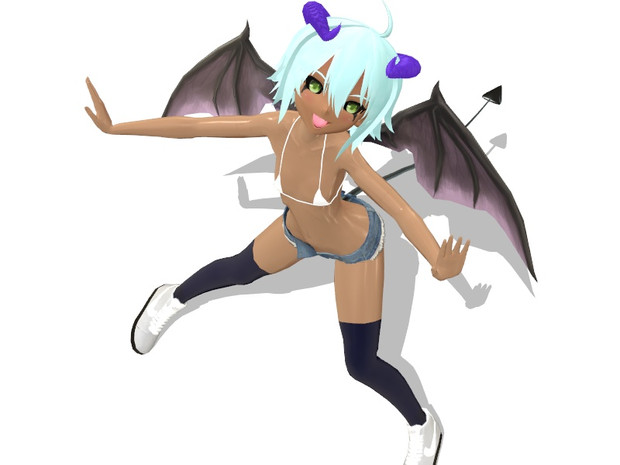 Mmd 前のモン娘を手直ししました あとらんか さんのイラスト ニコニコ静画 イラスト