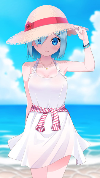 白ワンピ浜風 泰斗 さんのイラスト ニコニコ静画 イラスト