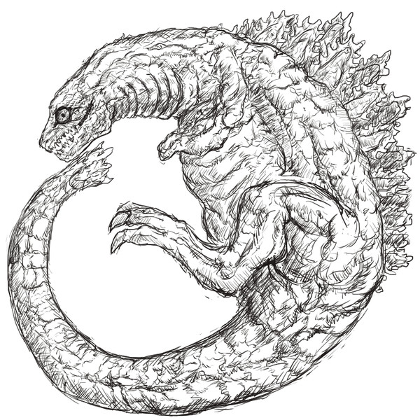 シン ゴジラ ぎんさん さんのイラスト ニコニコ静画 イラスト