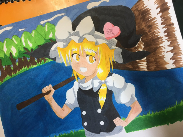 世界の中心に立つマリナ モリシタン さんのイラスト ニコニコ静画 イラスト