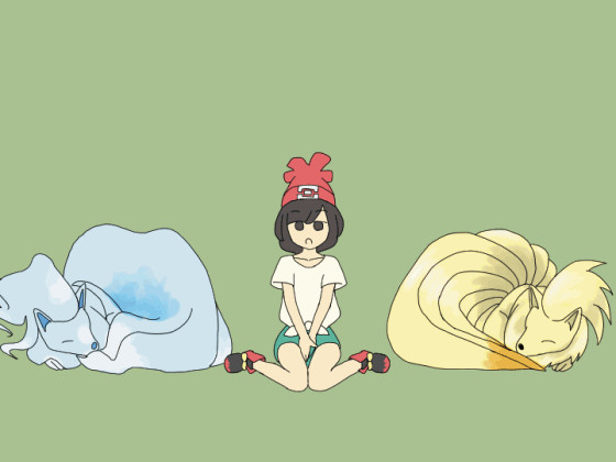 キュウコン ニコニコ静画 イラスト