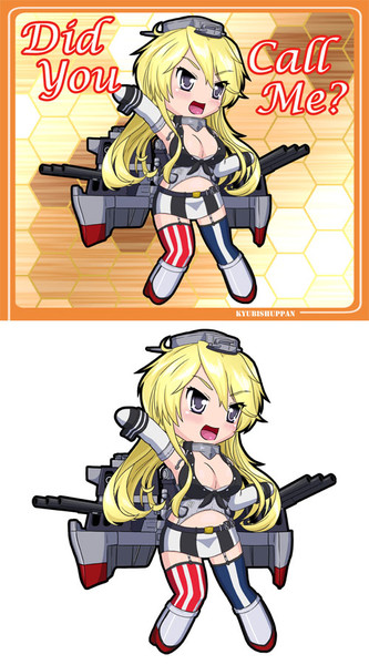 Iowa級戦艦 １番艦 Iowa Did You Call Me またはち さんのイラスト ニコニコ静画 イラスト