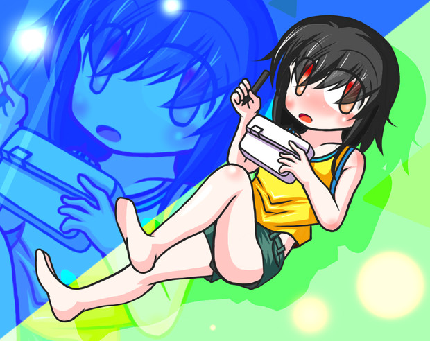 ゲームしてる女の子 ありゅ さんのイラスト ニコニコ静画 イラスト