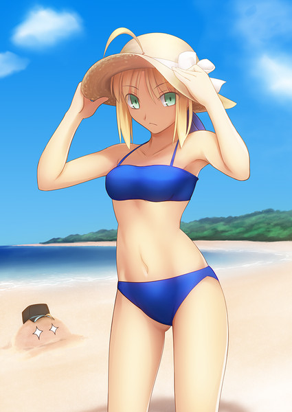 CROCK OF GOLD Fate/stay night セイバー ホタテ水着 Fate/Hollow Ataraxia - Saber - 1/6 - Swimsuit Ver. - Solaris