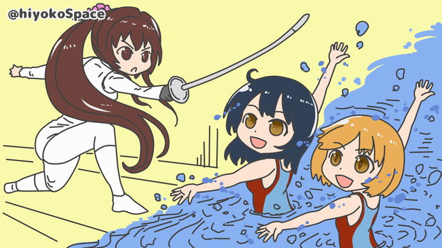 オリンピック3日目 めがひよ さんのイラスト ニコニコ静画 イラスト