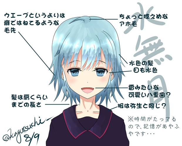第３回艦これ観艦式で発表された水無月を記憶に残っている限り描いてみたら 火産霊神 さんのイラスト ニコニコ静画 イラスト