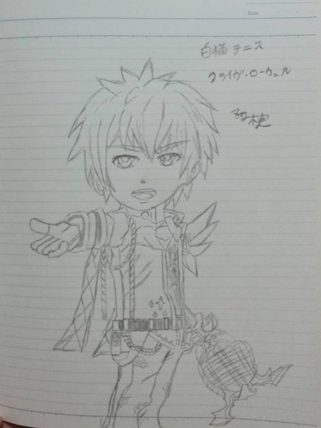 白猫テニス クライヴ アーサー木実 さんのイラスト ニコニコ静画 イラスト