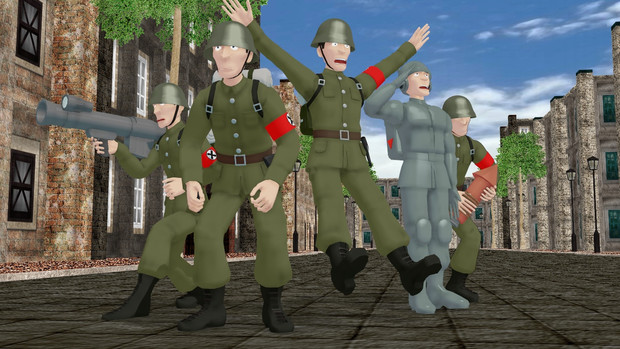 Mmdモデル配布 モーデン兵 T 253 さんのイラスト ニコニコ静画 イラスト