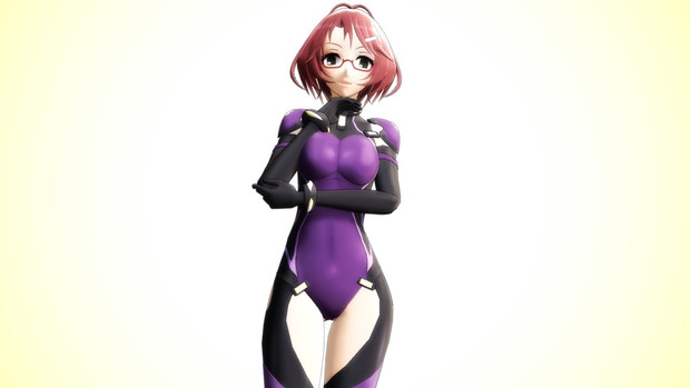 Mmd エリカ キャンドル ハンドレッド モデル配布 あかね さんのイラスト ニコニコ静画 イラスト