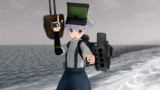 【MMDモデル配布】RGM式改変 駆逐艦 大潮 Ver2.1【MMD艦これ】