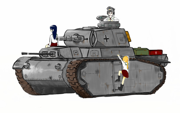 ドイツ戦車 架空 タナトス さんのイラスト ニコニコ静画 イラスト