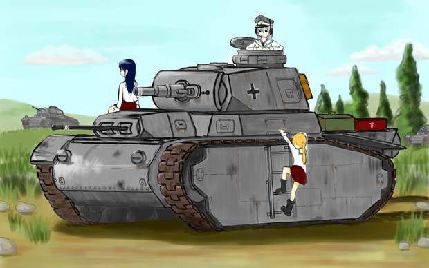 ドイツ戦車 架空 タナトス さんのイラスト ニコニコ静画 イラスト