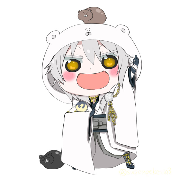 鶴丸国永さんでうまるトレス リベンジです 2 紫村彰 さんのイラスト ニコニコ静画 イラスト