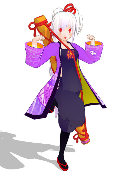 Mmd 鵜結祭夏 ご当地キャラ ベルーガ さんのイラスト ニコニコ静画 イラスト