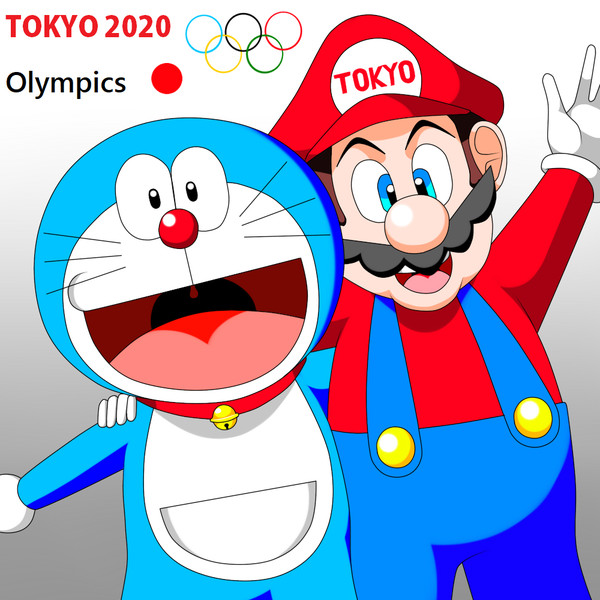 ドラえもん 超巨大ドラ焼き 限定·非売品]東京オリンピック