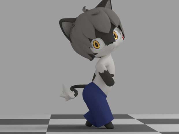 うちの子3Dモデル