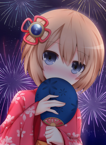 花火でーと 白猫ハル さんのイラスト ニコニコ静画 イラスト