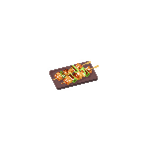 【ドット絵】焼き鳥