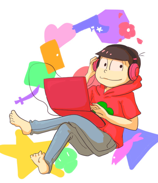 おそ松兄さんのゲーム実況 ａ ｉ さんのイラスト ニコニコ静画 イラスト