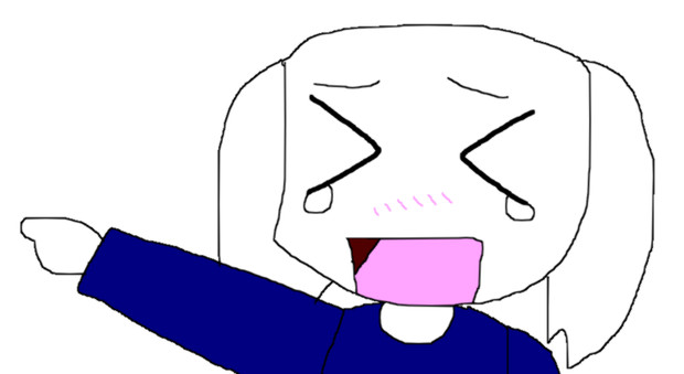 日常風スー 大笑い ニコニコ静画 イラスト