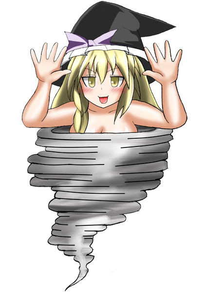 この辺にぃ 強い大型の台風がきてるらしいですよ タコポン さんのイラスト ニコニコ静画 イラスト