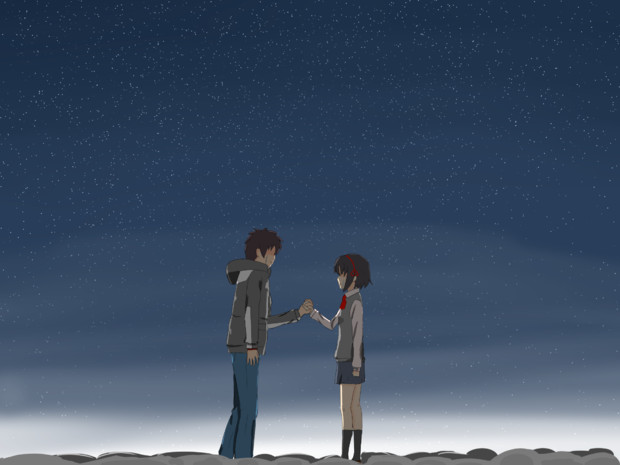 君の名は 夜 くとふち さんのイラスト ニコニコ静画 イラスト