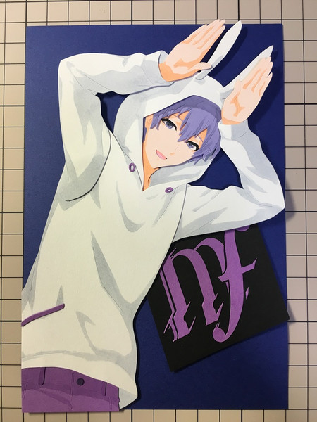 切り絵 アイドリッシュセブン 逢坂壮五 はるねこ さんのイラスト ニコニコ静画 イラスト