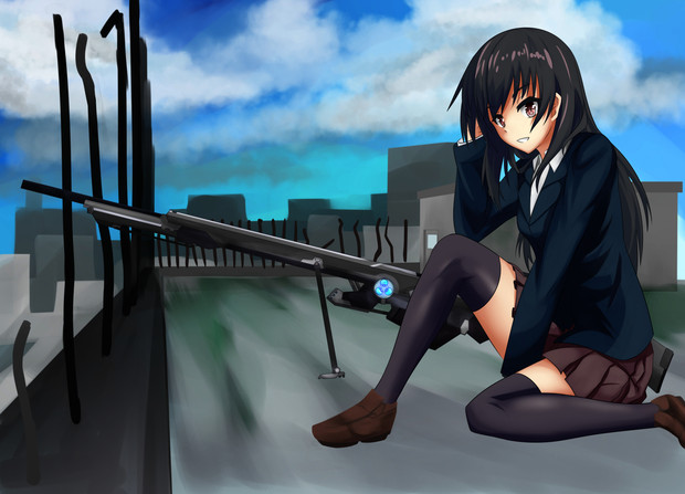 学生スナイパー 秋式 さんのイラスト ニコニコ静画 イラスト