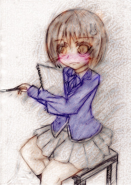 二次創作落書き 宇佐美みずき この美術部には問題がある 藤辰 さんのイラスト ニコニコ静画 イラスト