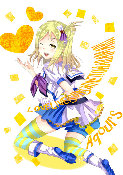 小原鞠莉 七光麻尋 さんのイラスト ニコニコ静画 イラスト