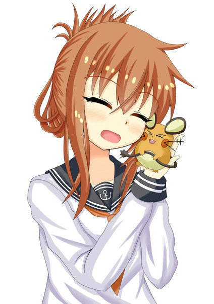 電ちゃんを捕まえたデデンネがほっぺすりすり ニコニコ静画 イラスト
