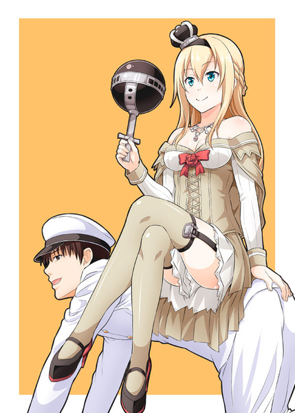 ウォースパイト先生と提督 友吉 さんのイラスト ニコニコ静画 イラスト