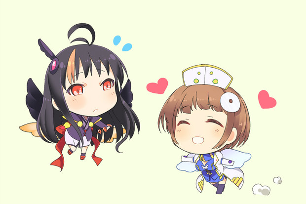 神姫 ニケとヤタガラス はるいち さんのイラスト ニコニコ静画 イラスト
