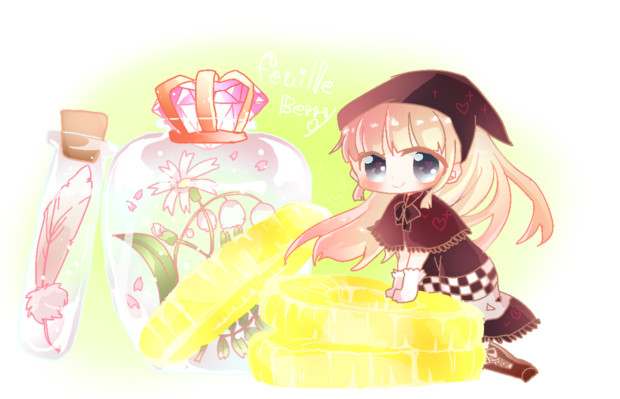 パイナップルと小瓶と 堕天使 さんのイラスト ニコニコ静画 イラスト
