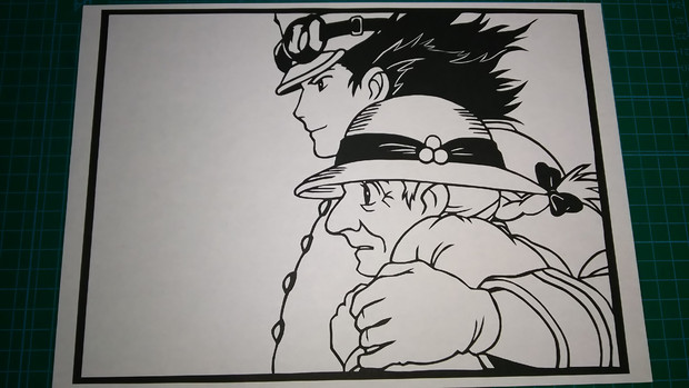 切り絵 ハウルの動く城 えのちゃん さんのイラスト ニコニコ静画 イラスト