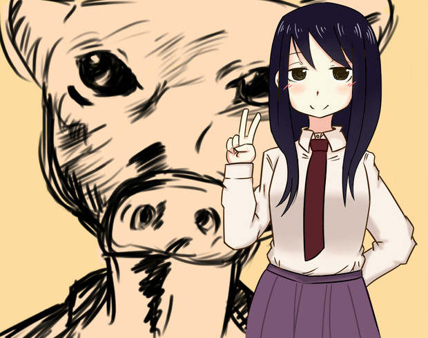 下町の女の子はかわいい ポーランド岡山 さんのイラスト ニコニコ静画 イラスト