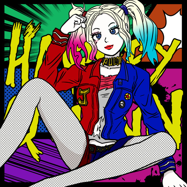 ハーレイ クイン Cune さんのイラスト ニコニコ静画 イラスト